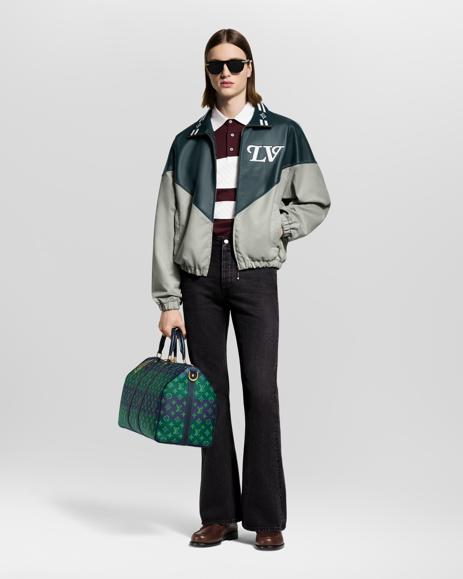 グラフィック レザーミックストラックトップ ｜ルイ・ヴィトン